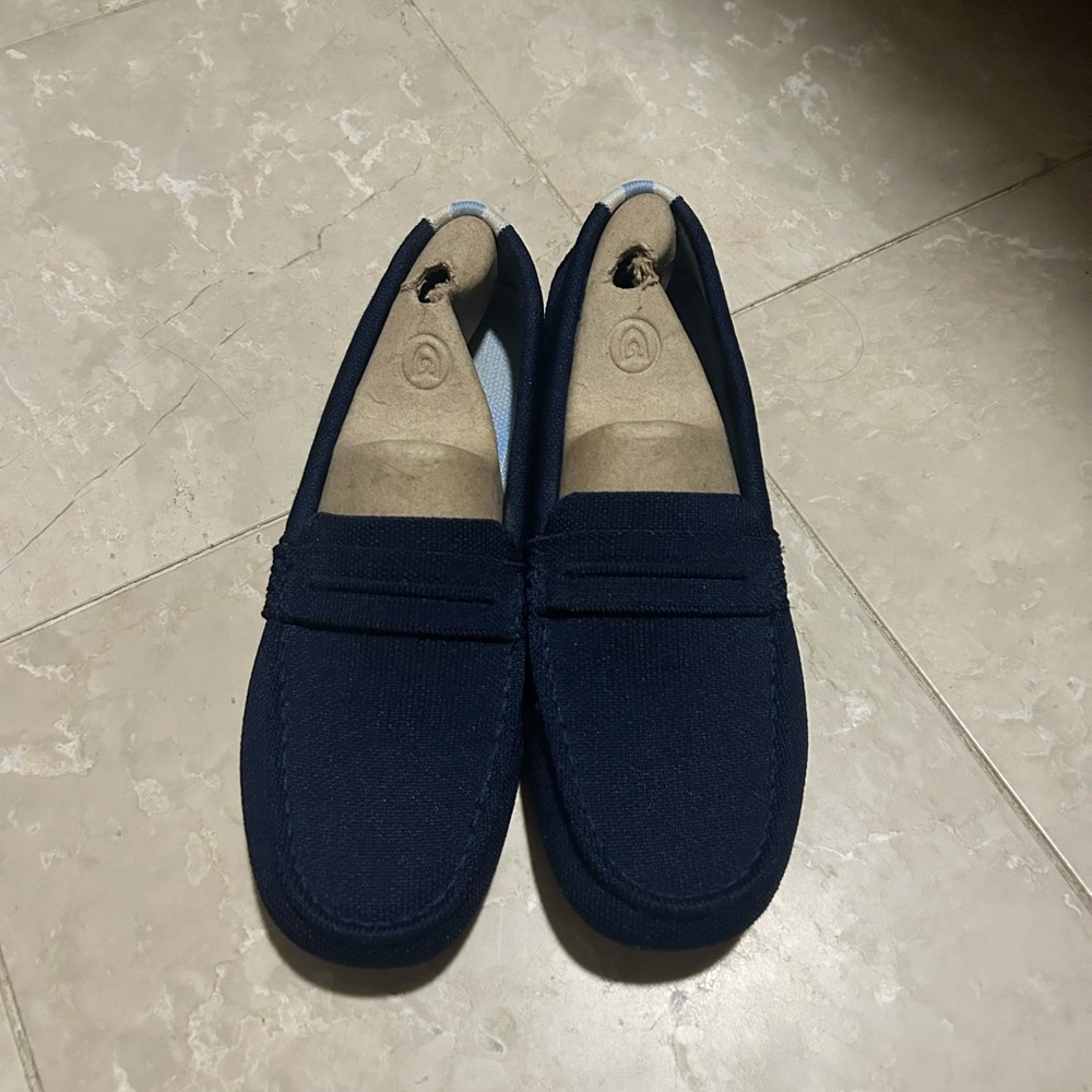 Rothy’s Navy Blue Loafers